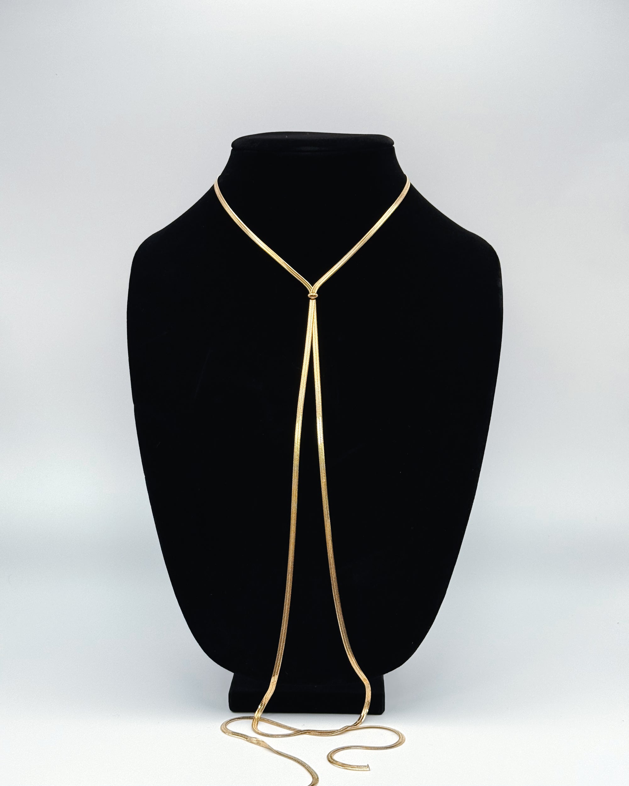 Herringbone Bolo Necklace