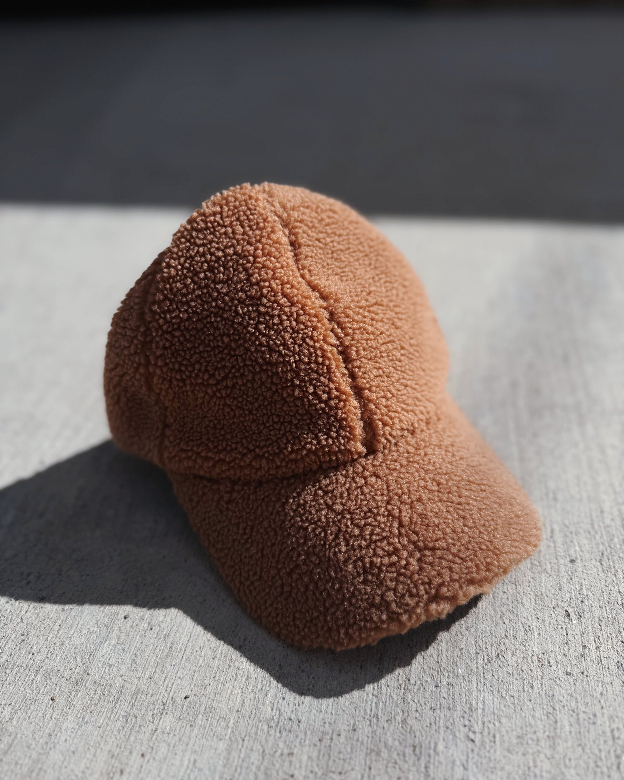 Sherpa Baseball Cap - Camel
