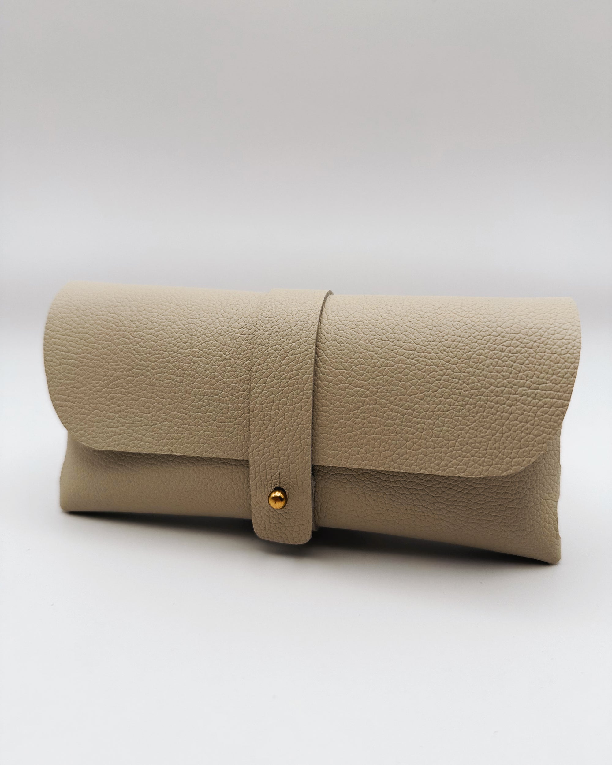 The Luxe Sunglass Case - Cream