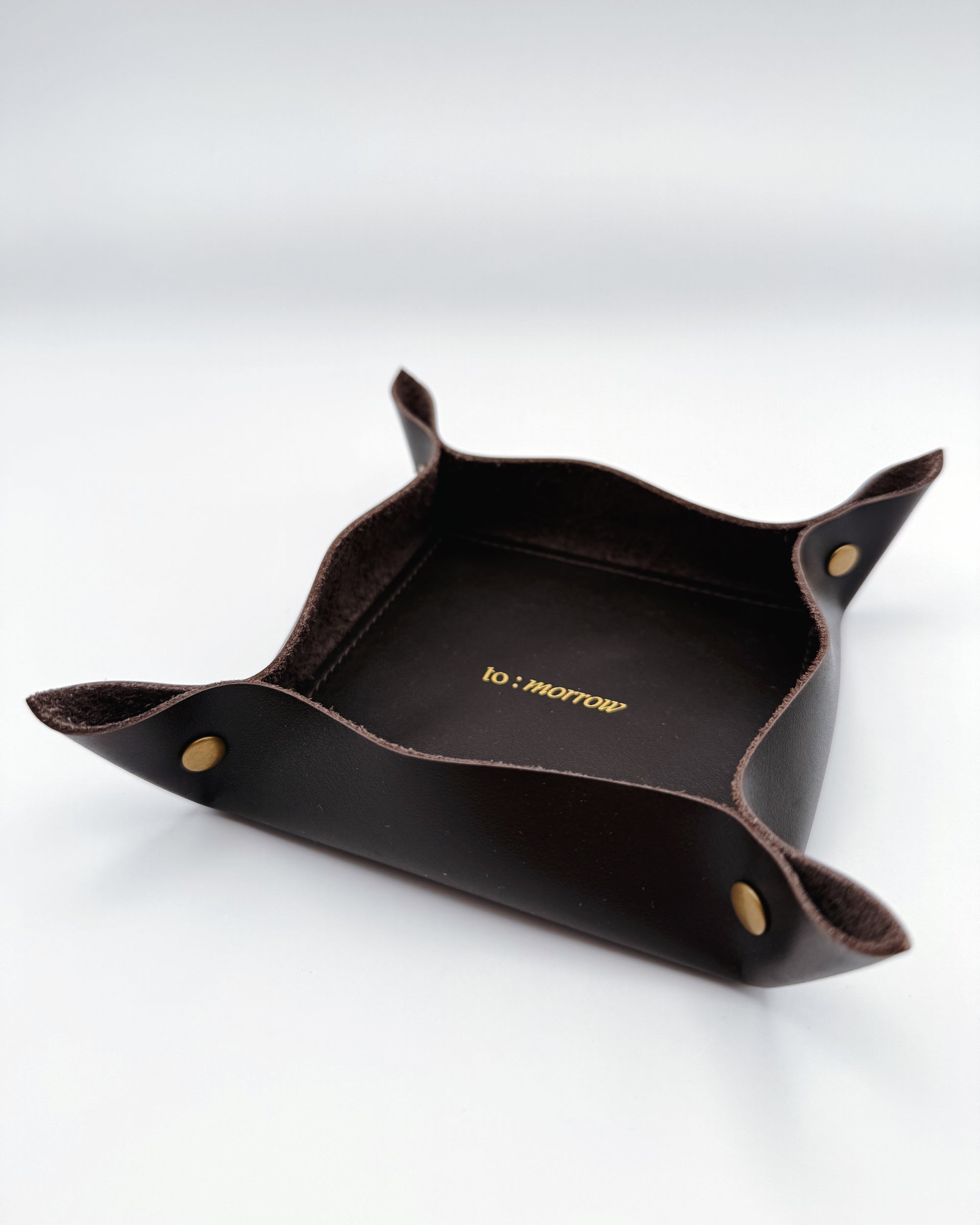 Soft Leather Valet Tray