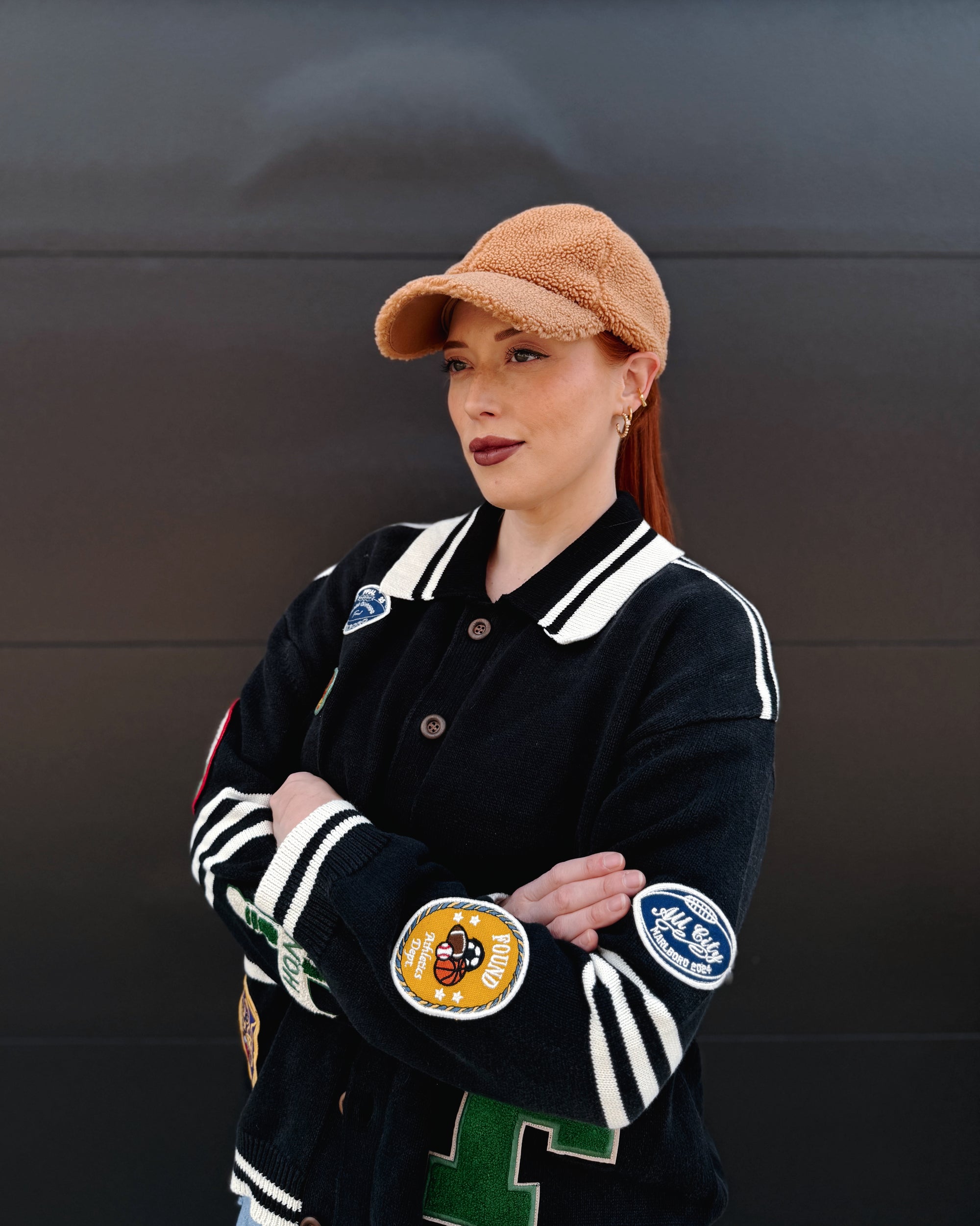 Sherpa Baseball Cap - Camel