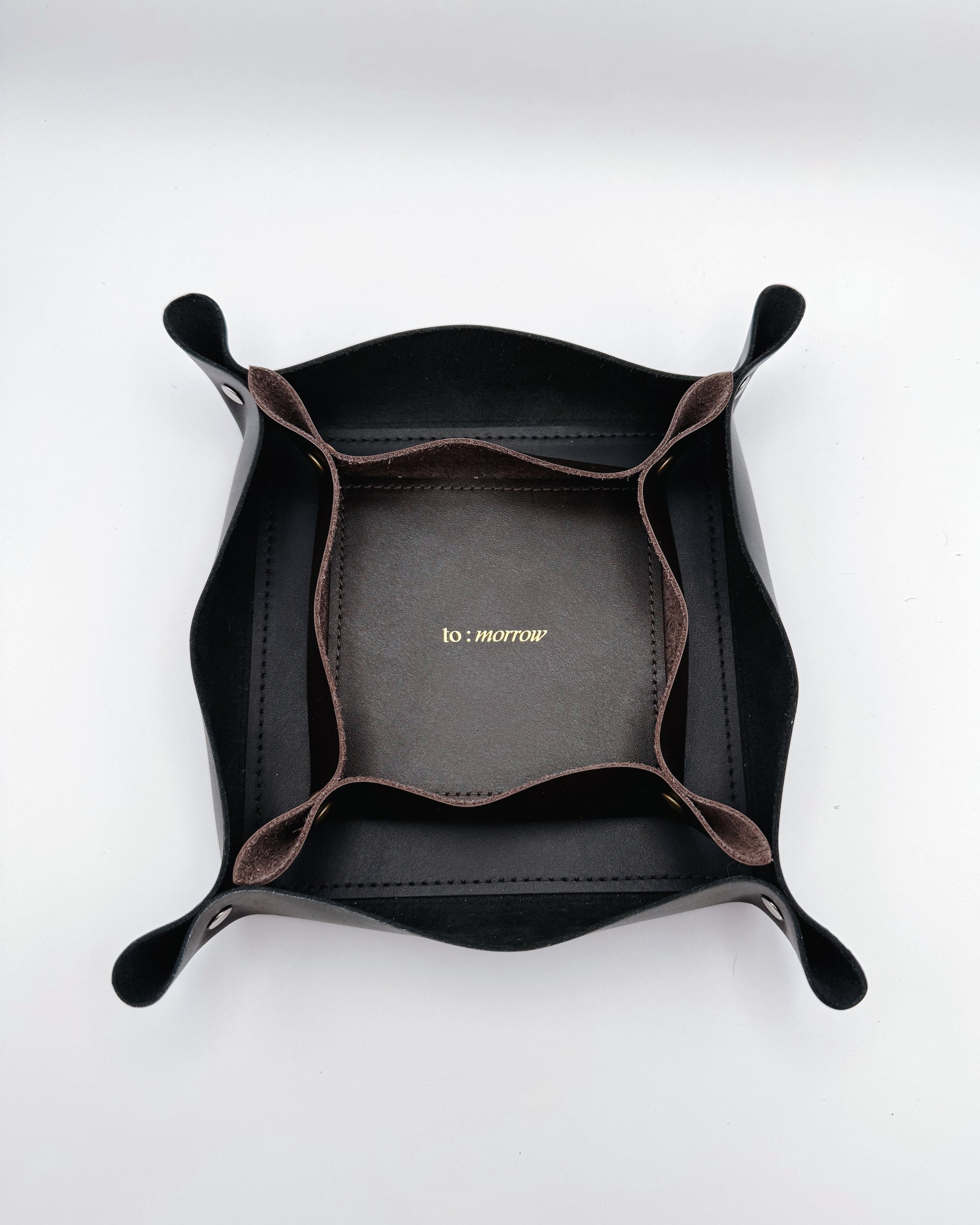 Soft Leather Valet Tray