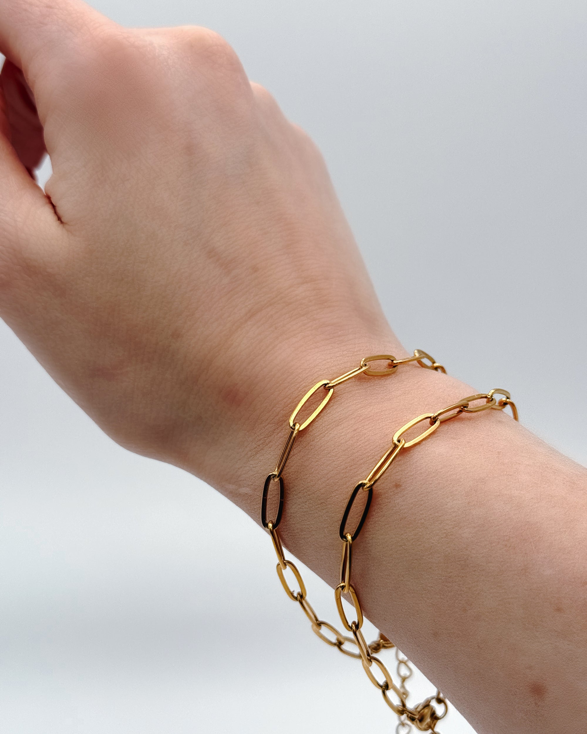 Danielle Paperclip Layering Bracelet
