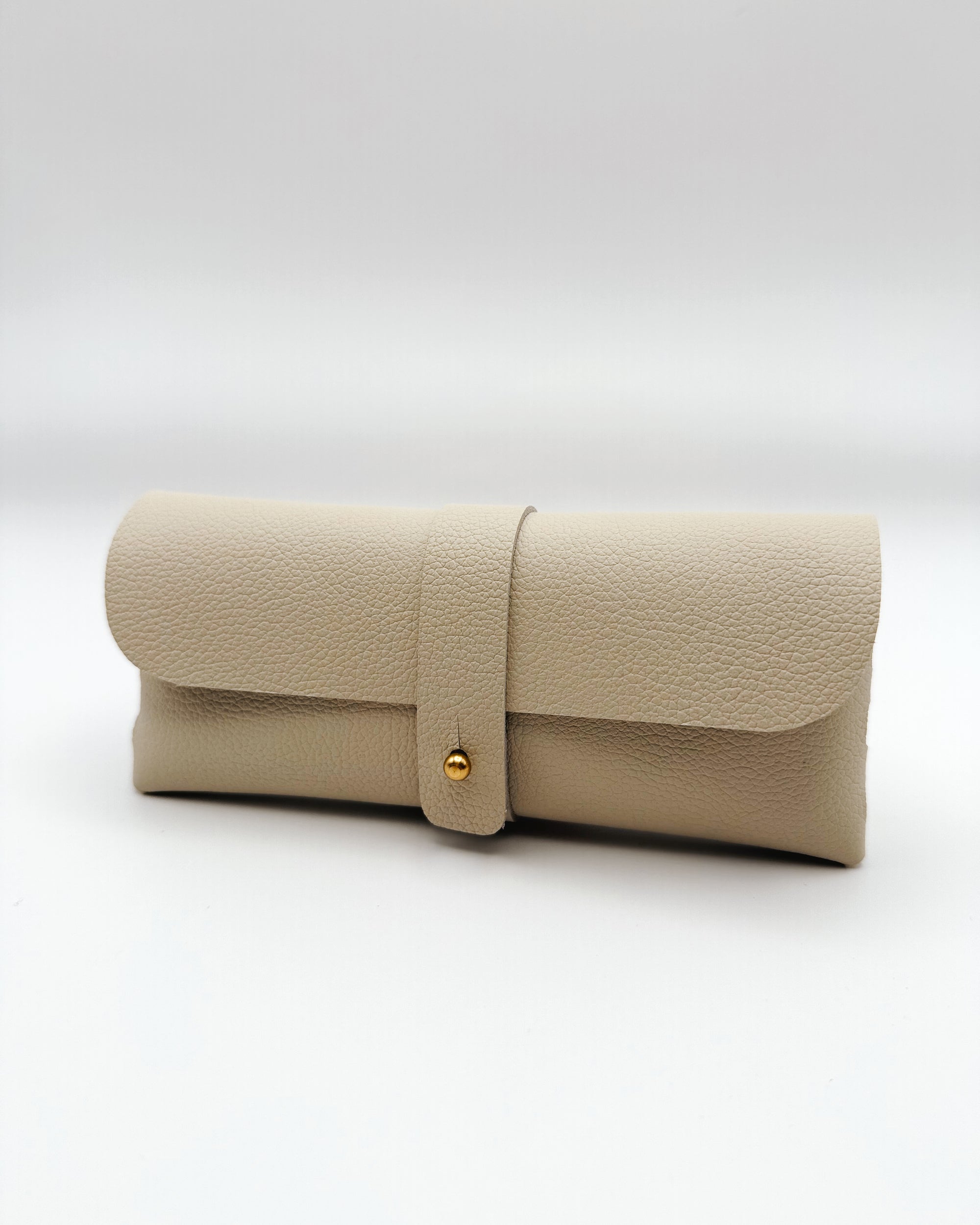 The Luxe Sunglass Case - Cream