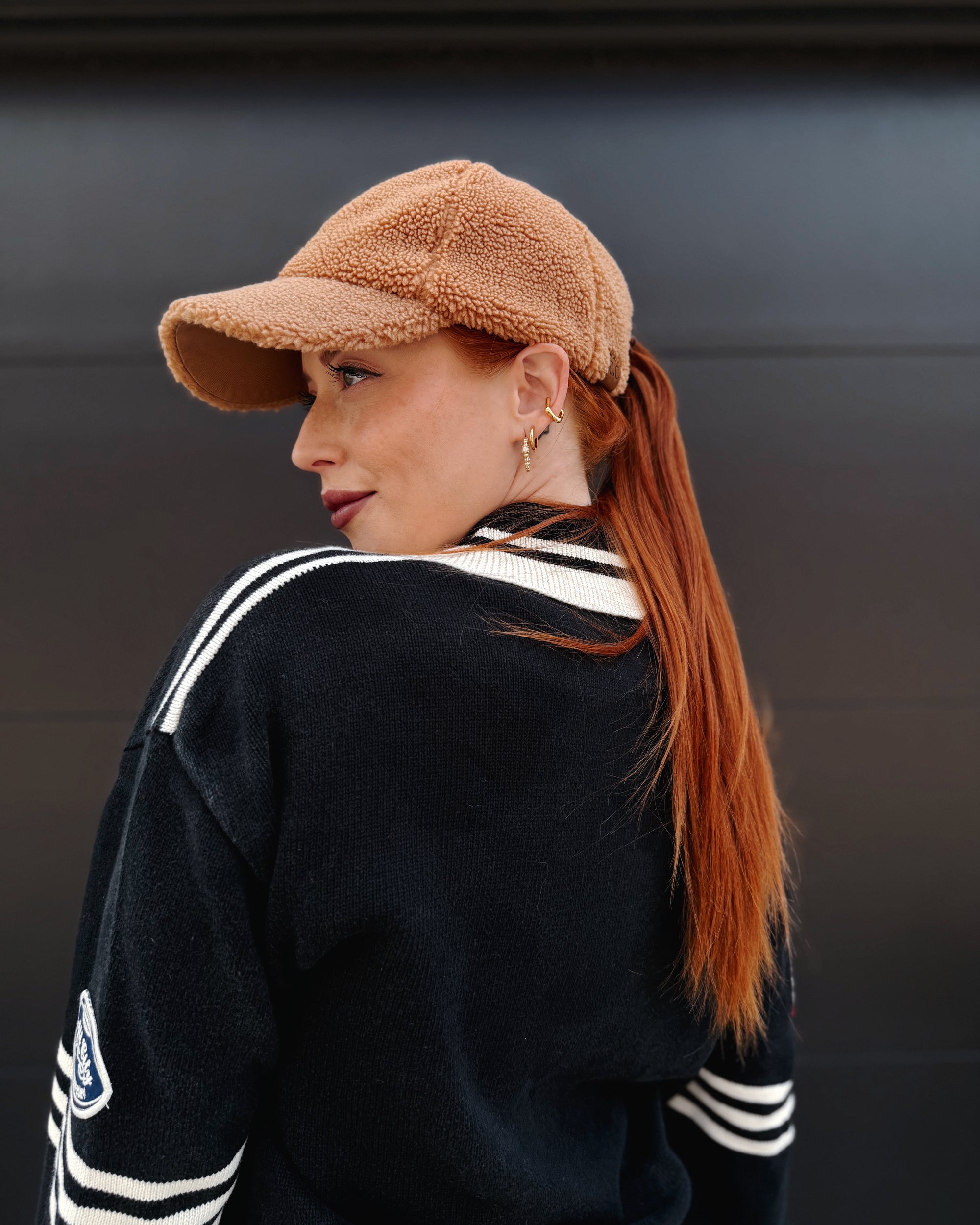 Sherpa Baseball Cap - Camel