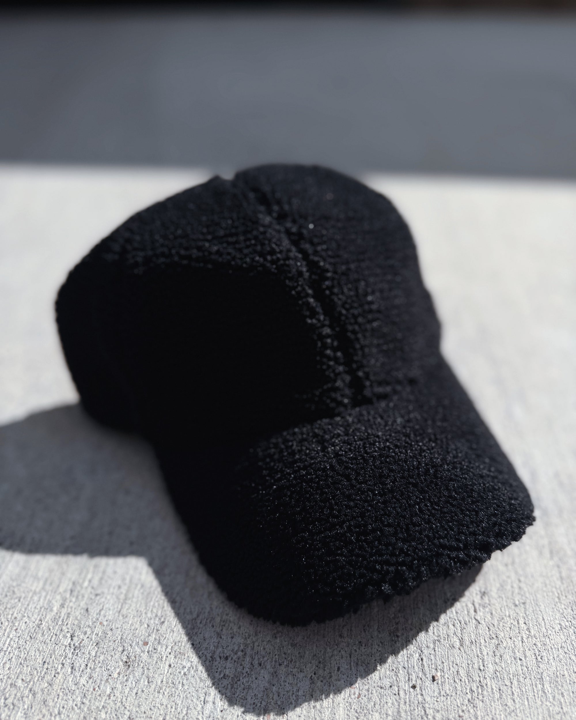 Sherpa Baseball Cap - Black