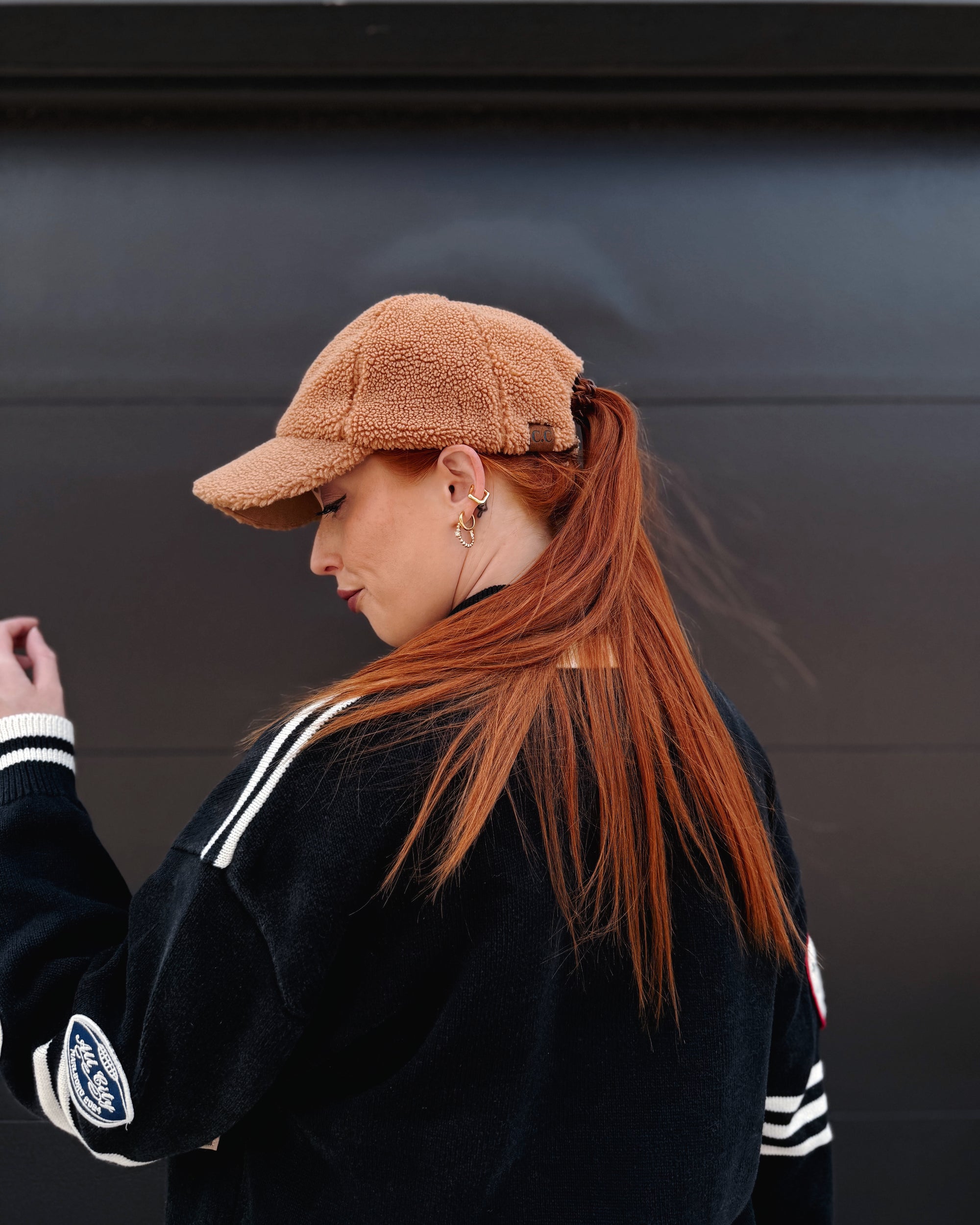 Sherpa Baseball Cap - Camel