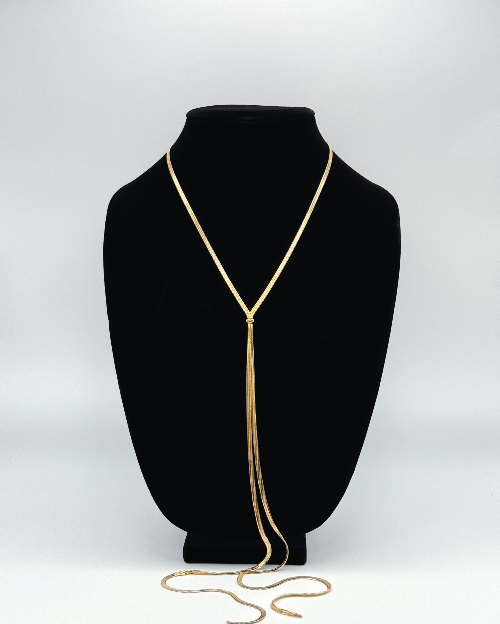 Herringbone Bolo Necklace