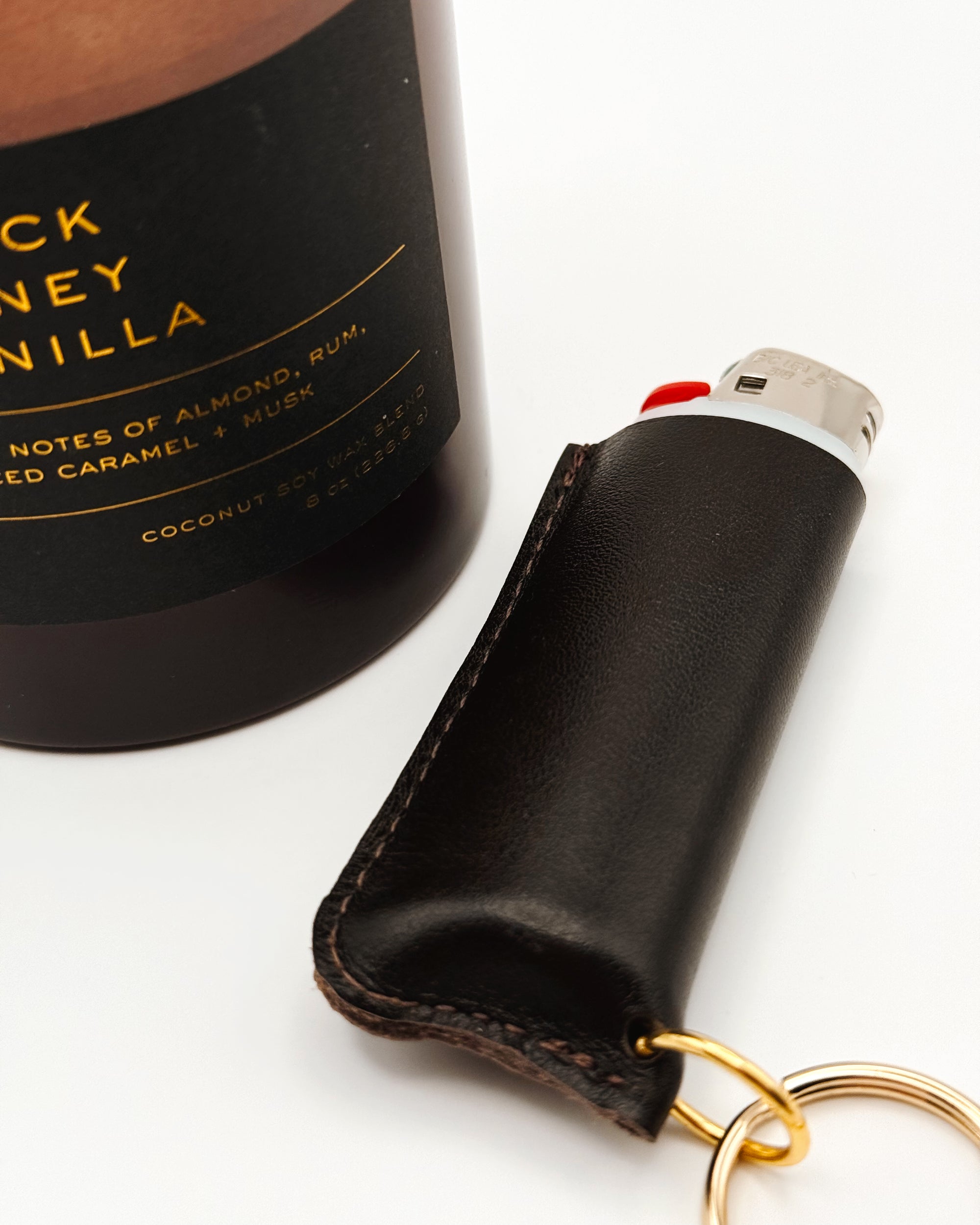 Leather Lighter Case