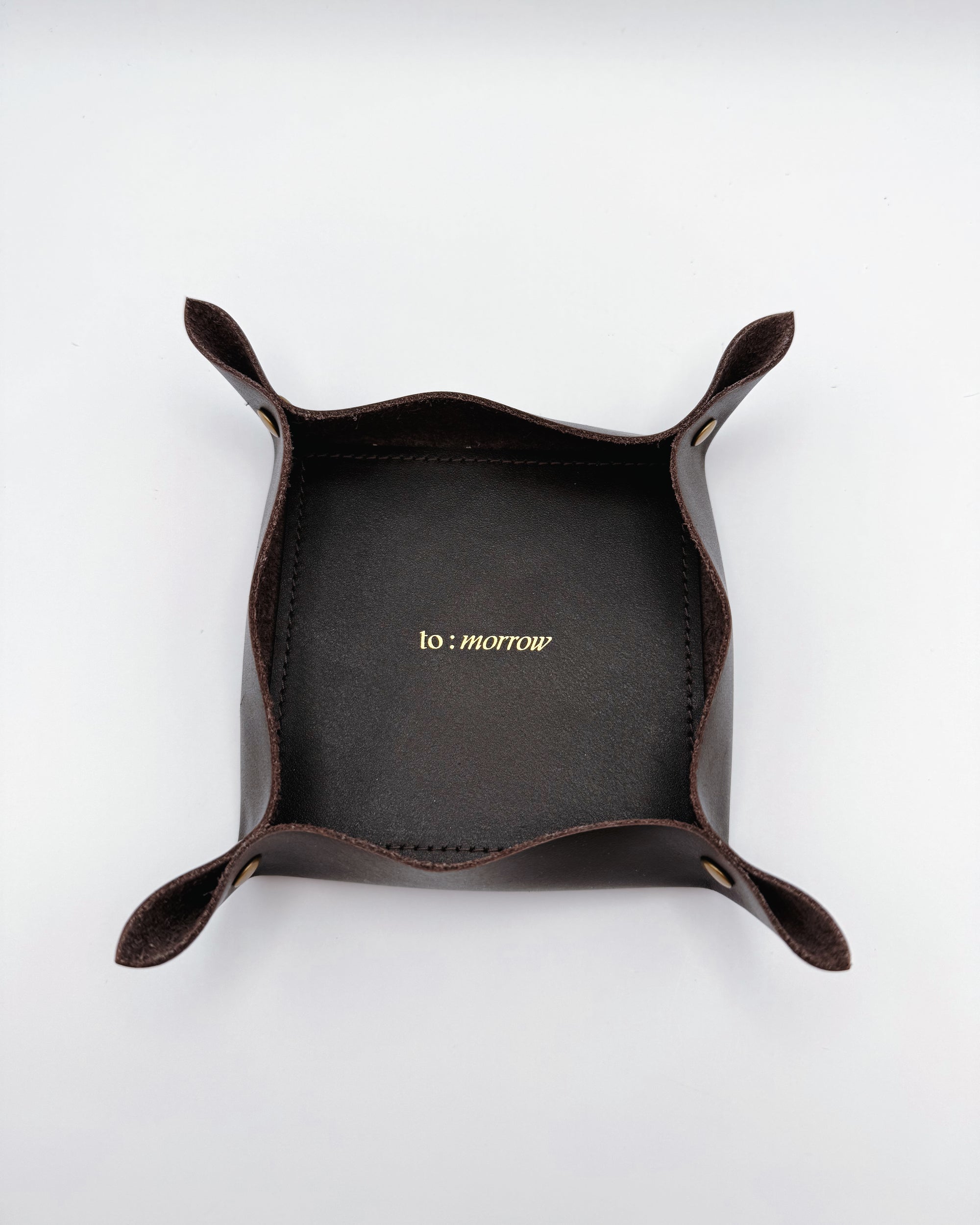 Soft Leather Valet Tray